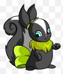 Skunk Usul - Neopets Usul Strawberry Emoji,Neopets Emotions 2000