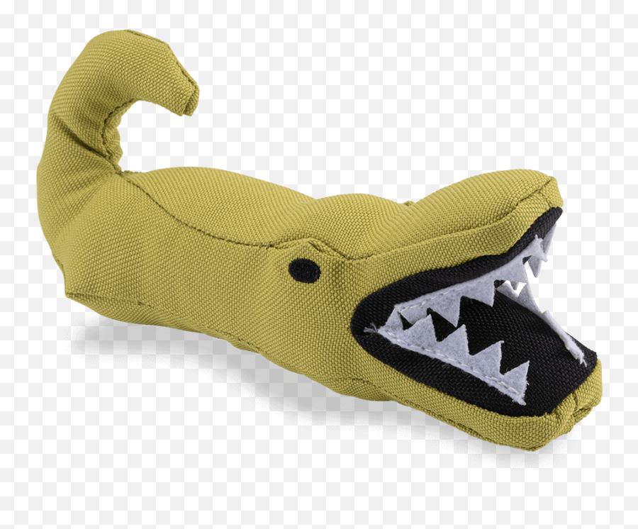 Recycled Soft Alligator - Dog Toy Emoji,Facebook Emoticons Alligator