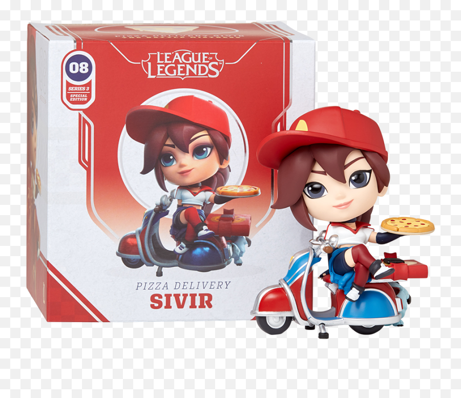 Pizza Delivery Sivir - Pizza Sivir Figure Emoji,Pizza Emotion Lord