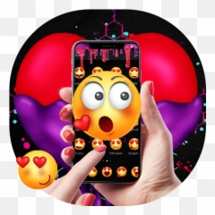 Beating Heart Cute Emoji Theme 112 Apk Download - Com Happy,Lds Emojis For Android
