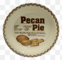 This Is A Vintage Mount Clemens Pottery Recipe Pecan Pie Pie - Kovbasoff Emoji,Emoticon Pican Pie