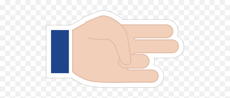 Hands The Shocker Emoji Sticker - Sign Language,Texas Emoji