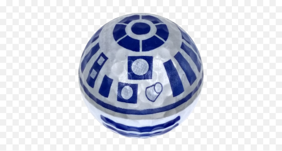 Blue Droid Exclusive Novelty Golf Balls - One Dozen Paperweight Emoji,R2d2 Emoji