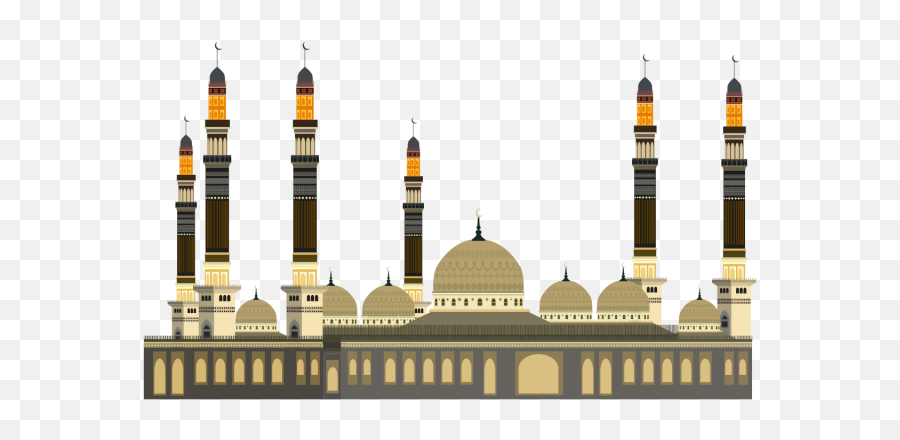 83 Templates Ideas Kesenian Islam Reka Bentuk Grafik - Transparent Masjid Png Emoji,Masjid Emoji