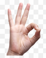 Ok Hand Silhouette Transparent Image Page 1 - Line17qqcom Sign Language Emoji,Okay Fingers Emoji