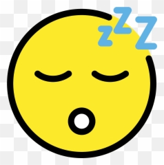 Sleeping Face Emoji Clipart Free Download Transparent Png - Radiation Symbol,Drool Emoji