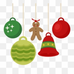 Christmas Ornaments Flat Design Png Min Emoji,Flat Ui Emoticons Png