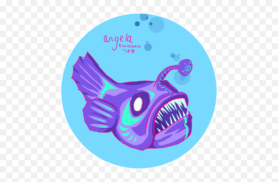 Angela The Angler Fish - Anglerfish Emoji,Bet Emoji Download