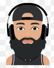 Follow Randomjoe On The Stereo App Now Emoji,Emoji Beard Ball Cap
