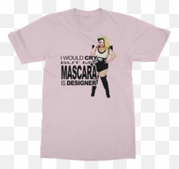 Farrah Mascara Emoji Premium Sublimation Adult T - Shirt,Men's Emoji Shirt