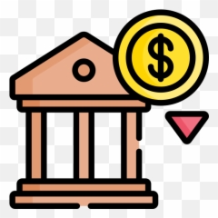 Bank - Free Business And Finance Icons Emoji,Dollar Sign Emoji Blue