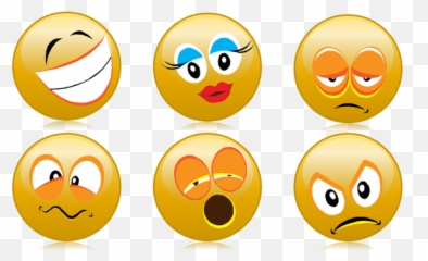 Use Icons To Turn Mind - Numbingly Presentation Into An Happy Emoji,Nodding Head Emoticon