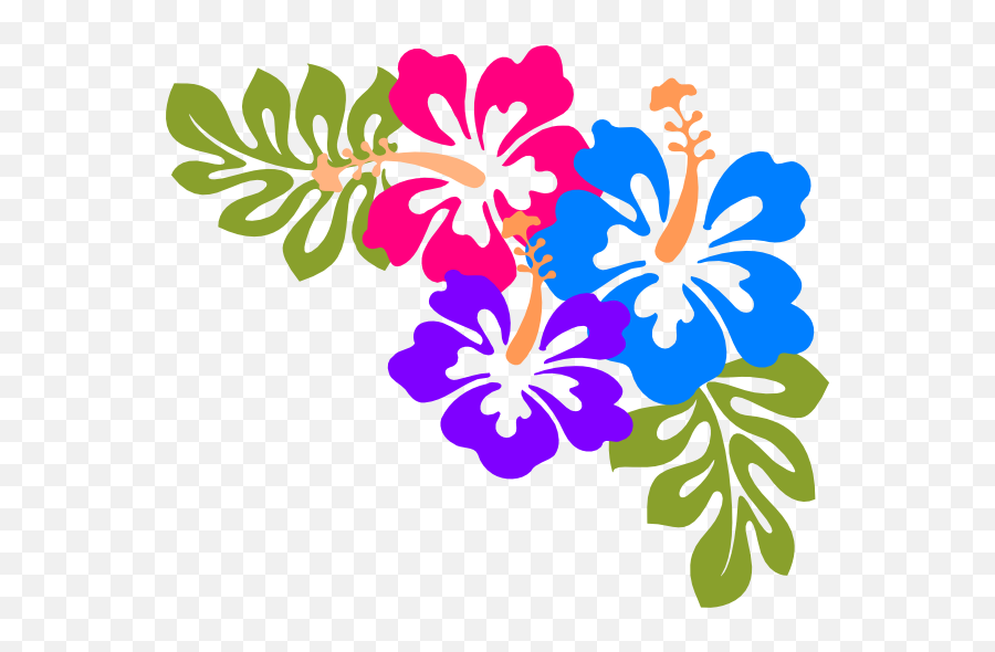 Hawaiian Luau Word Clipart Clipart Kid - Hawaiian Clipart Emoji,Luau Emoji