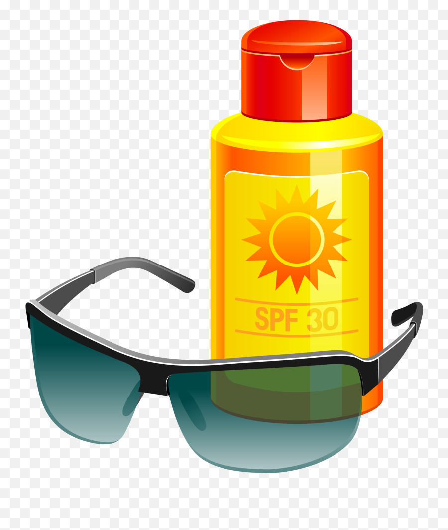 Sunscreen Clipart - Clip Art Library Clipart Sunscreen Emoji,Emoji Door Decs