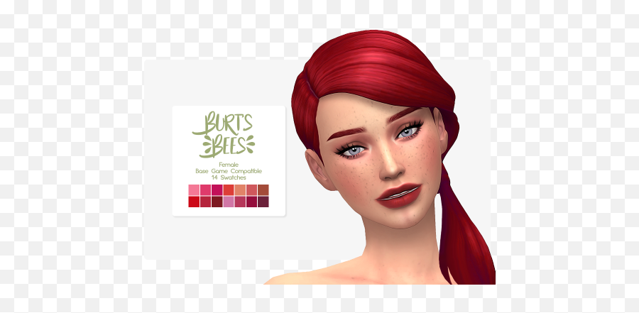 Sims 4 Cc Makeup Sims - Lipstick Sims 4 Maxis Match Makeup Emoji,Sims 4 Mod Emotion Face