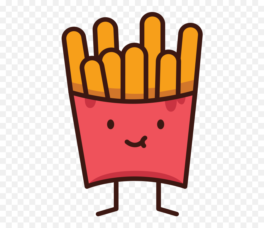 French Fries Doodle Transparent Cartoon - Jingfm Doodle Art French Fries Emoji,French Fry Emoji
