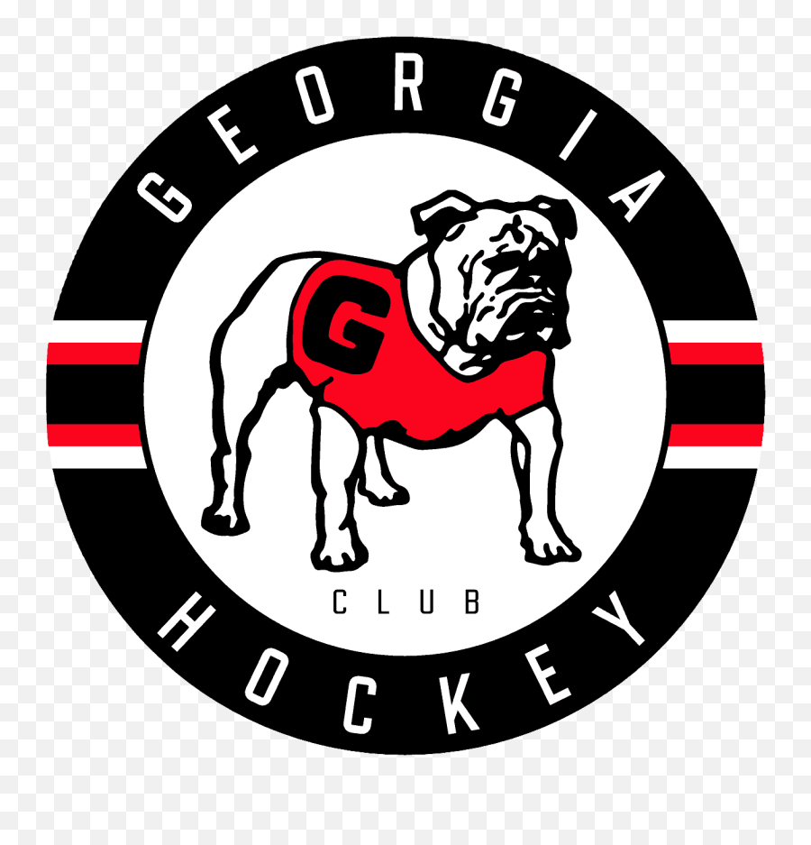 Uga Ice Dawgs Hockey - University Of Georgia Bulldog Logo Emoji,Gators Emoticon Georgia Bulldogs
