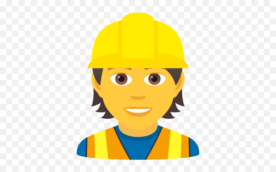 Emoji Construction Worker To Copy Paste Wprock - Emoji Persona,Singing Emoji