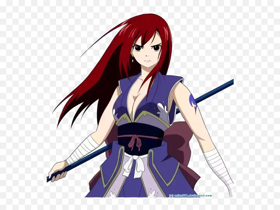 What Are Some Good Female Anime Characters To Cosplay - Quora Fairy Tail Erza Png Emoji,Hermione Granger Mixed Emotions Club