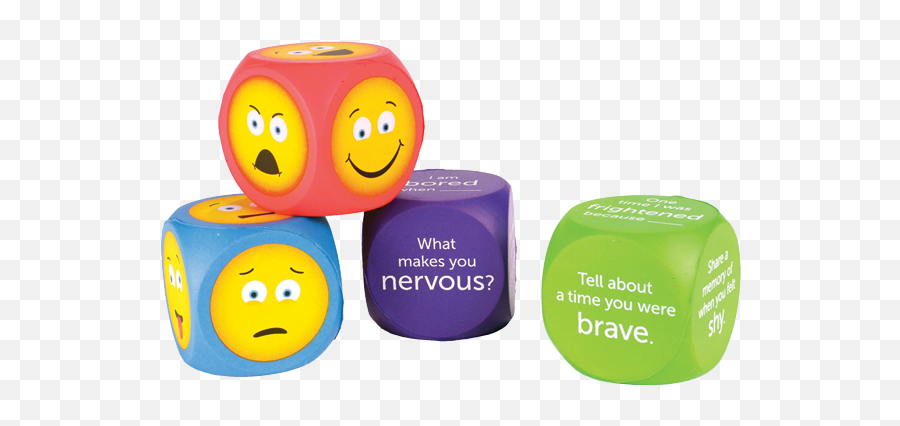Nervous Emoji Png - Cubo De Las Emociones Con Emojis,Nervous Emoji