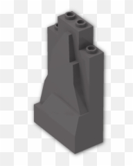 Transparent Orange Lego 47847 Rock Panel 2 X 4 X 6 47847 - Solid Emoji,Gritting Teeth Emoticon