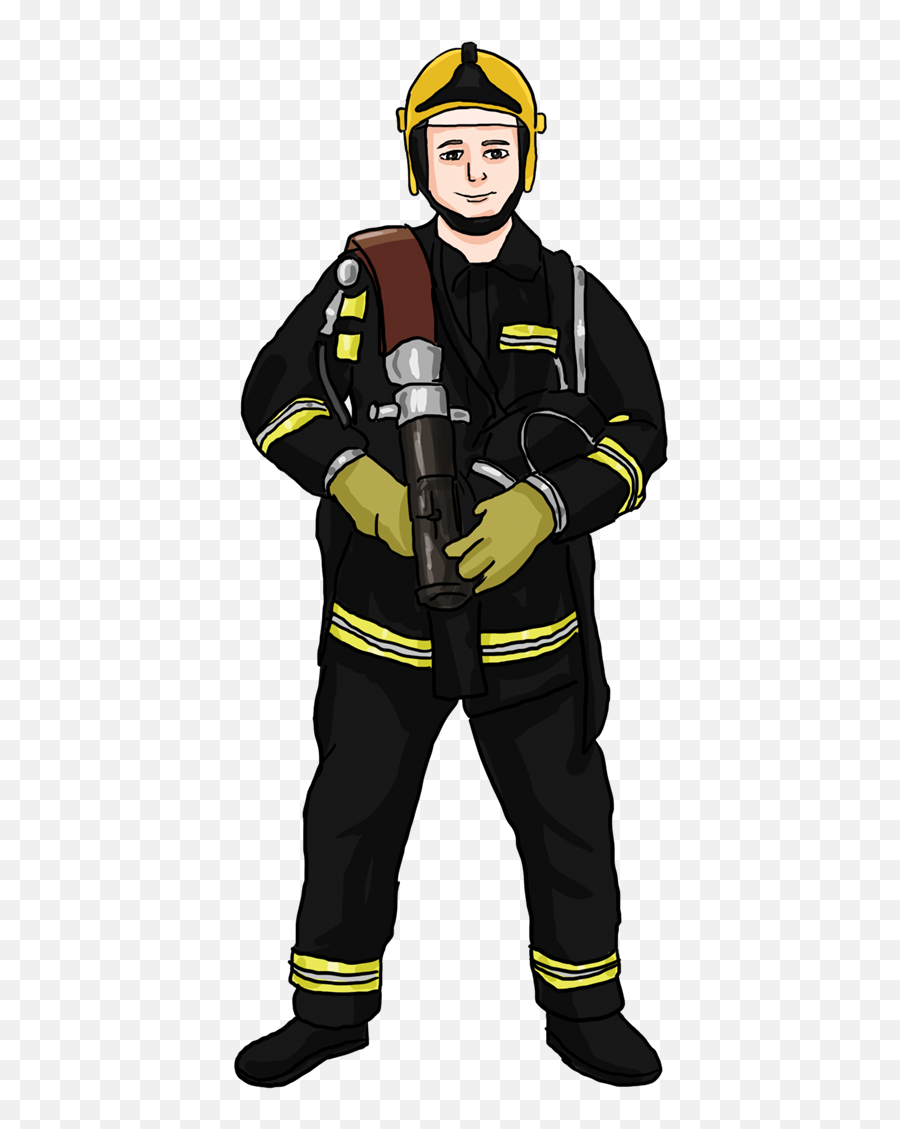 Fireman Cute Firefighter Clipart Free Clipart Images Image 2 - Clipart Firefighter Cartoon Emoji,Disfraz Emojis