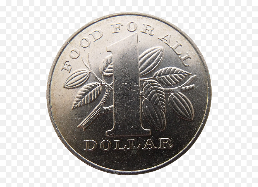 1 Dollar Trinidad And Tobago 1979 Commemorative Coin - Un Coin Emoji,Money Emoji Collage