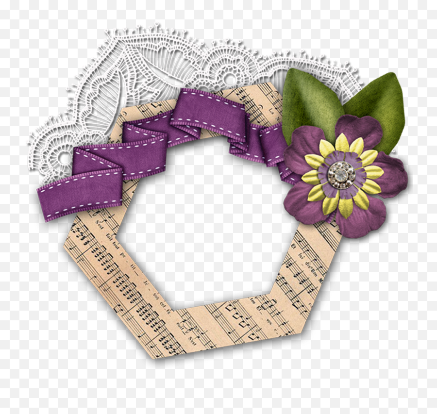 Frame Elegant Computer Flower File - Decorative Emoji,Flower Emoji For Computer