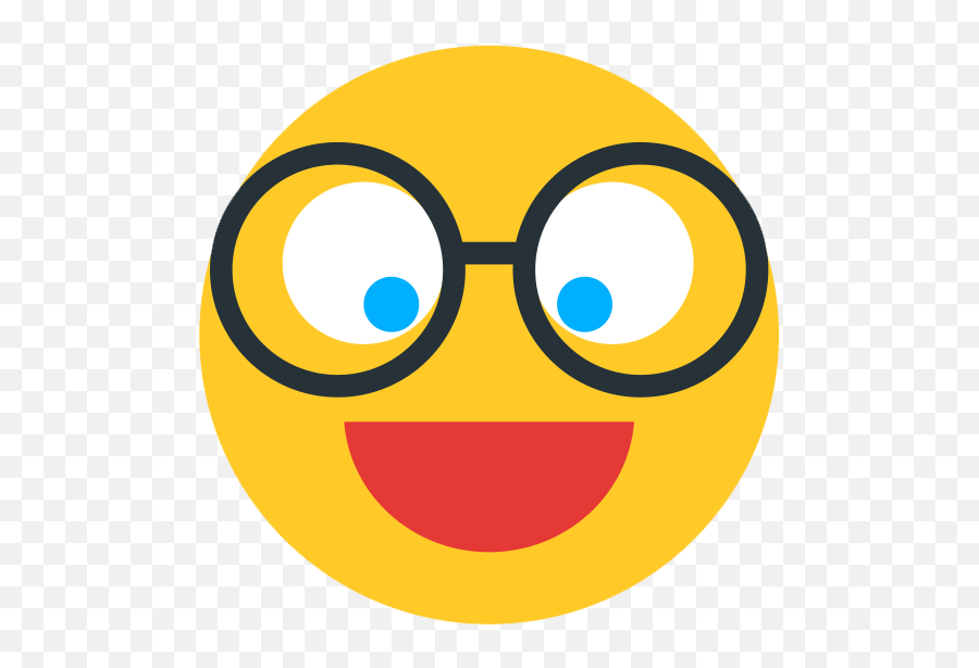 Cool Whatsapp Hipster Emoji Transparent Images Png Png Mart - Glasses Emoticon,The Cool Emoji