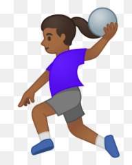 U200d Woman Playing Handball In Medium Dark Skin Tone - Playing Emoji,Golf Player Emoji