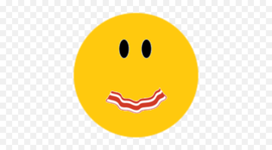 Bacon Mouth - Roblox Wide Grin Emoji,Bacon Emoji Smiley