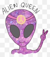 Transparents Tumblr Aliens Alien Aesthetic Alien - Alien Tumblr Queen Emoji,Dont Want Alien Emojis