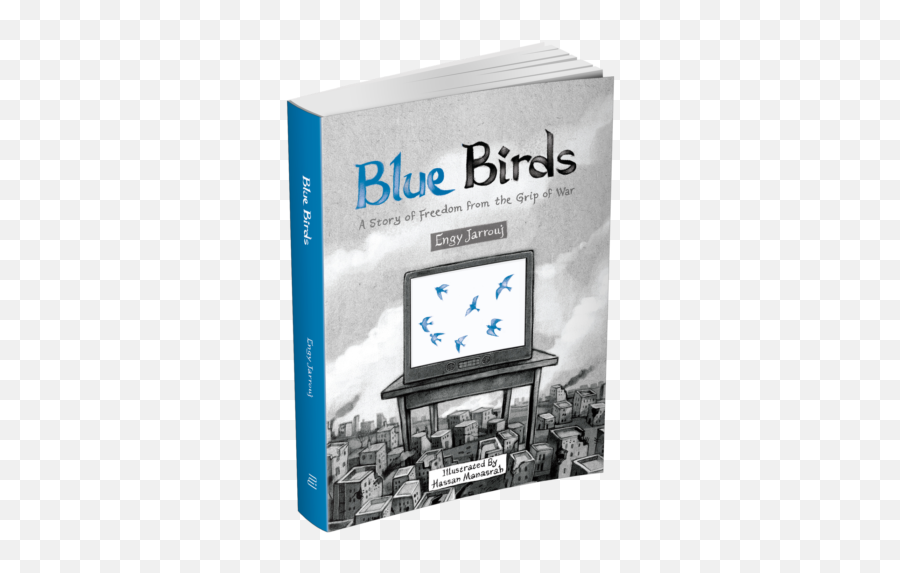 Blue Birds - A Story Of Freedom From The Grip Of War Horizontal Emoji,Blue Book Emotion Eye
