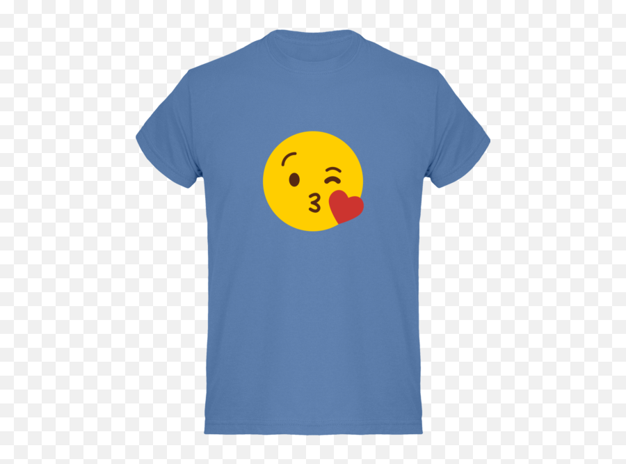 Camiseta Hombre Full Cut Screen Starts Original - Emoji Kiss,Kiss The Screen Emoji