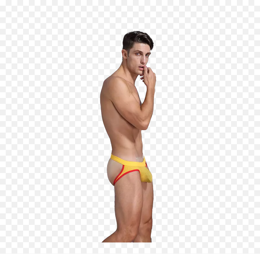 Factory Directly Wholesale Sexy Men Jockstrap Low - Rise Soft Emoji,High Emotion Mens Underwear