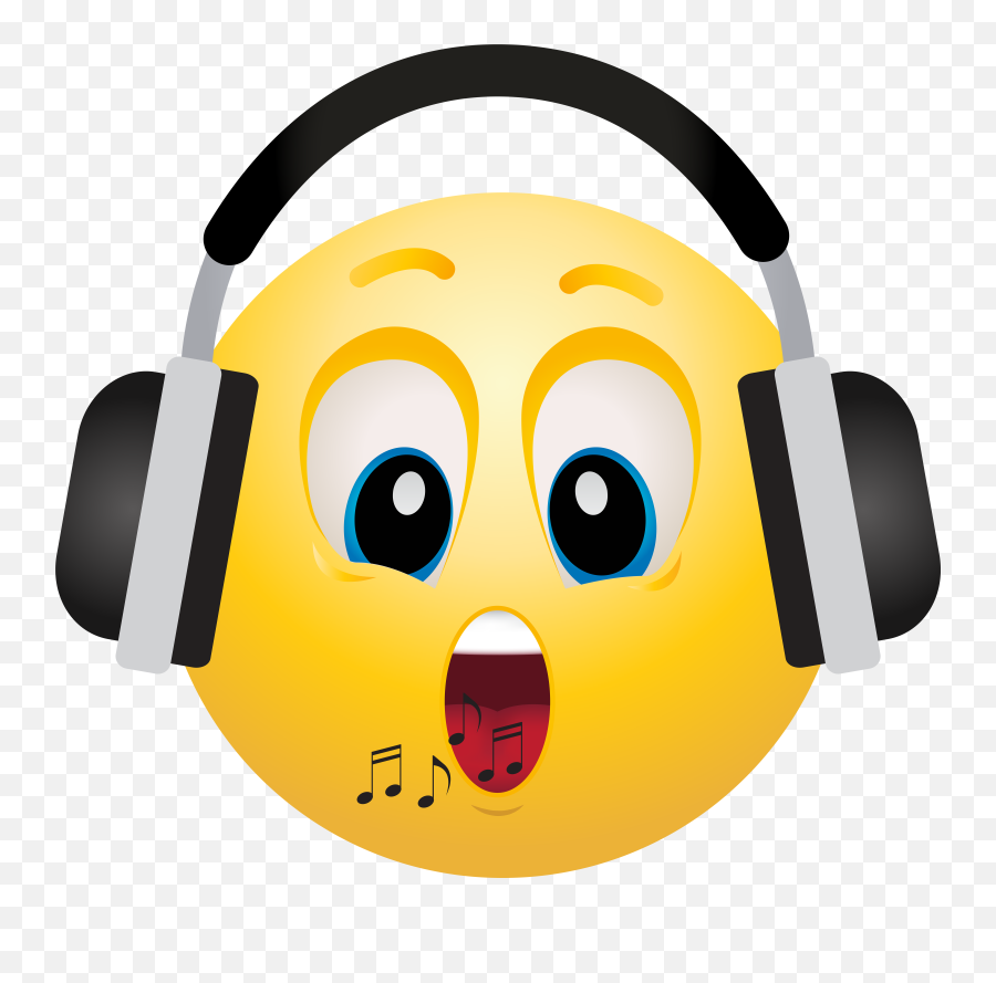 Emoji Clipart Tongue Emoticon Sex - Clip Art Library Emoji With Headphone Png,Emoji Clipart