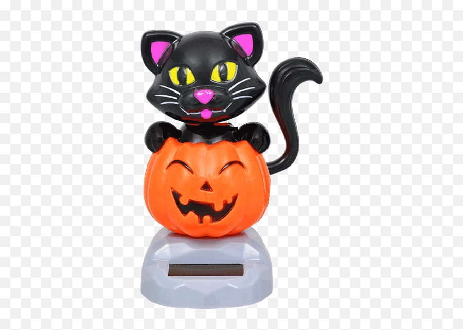 Bulk Plastic Solar - Halloween Emoji,Dancing Cat Emoji