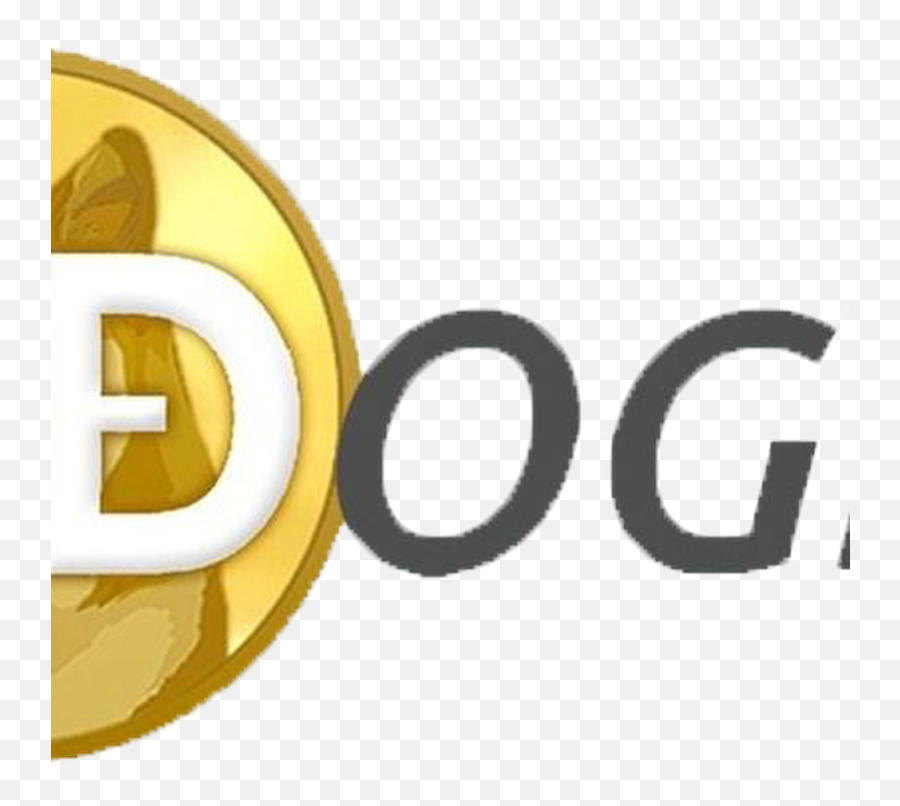 Dogecoin Logo Transparent Png - Free Download On Tpngnet Emoji,Doge Emoticon Alpha Background