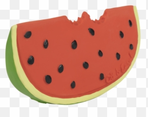 Olí U0026 Carol Fruit U0026 Veggie Teether - Wally The Watermelon Emoji,Bendable Emoticons