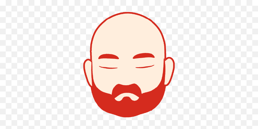 Uncut Kibitzing Emoji,Cool Beard Emoji