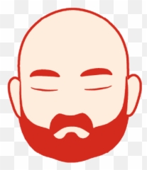 Uncut Kibitzing Emoji,Cool Beard Emoji
