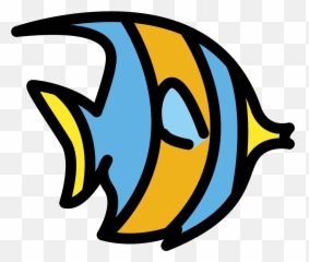 Pez Tropical Clipart Dibujos Animados Descargar Gratis - Fish Emoji,Pez Emojis