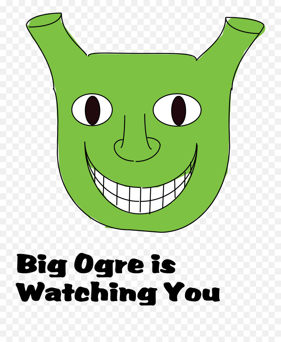 Big Ogre Is Watching You Know Your Meme - Familie Emoji,I'm Watching You Emoticon