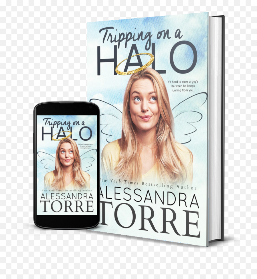 Tripping On A Halo By Alessandra Torre Cover Reveal - Smartphone Emoji,Male Stripper Emoji