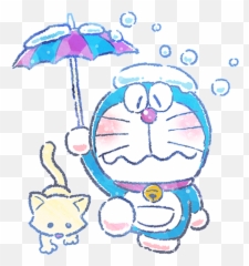 Winter Doraemon Sticker - Happy Emoji,Doraemon Emoji