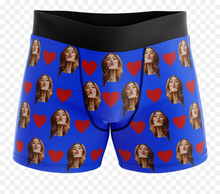 Put Your Face On Boxers - Custom Face Boxers Clipart Full For Adult Emoji,Emoji Boxers