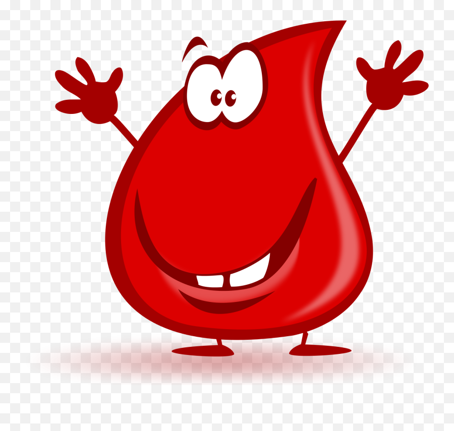 Blood Clipart Clip Art - Red Blood Cell Character Png Red Blood Cells Clipart Emoji,Blood Emoji