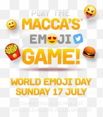 Template Page Mcdonaldu0027s Australia - Happy Emoji,World Emoji Day