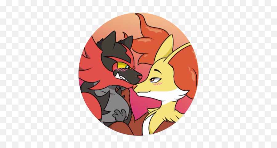 Creative Corner Pokécharms - Pokemon Incineroar X Delphox Emoji,Guzma Emoji