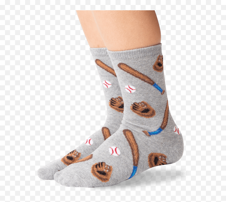 Kids Baseball Crew Socks - Unisex Emoji,Odd Sox Emoji Socks